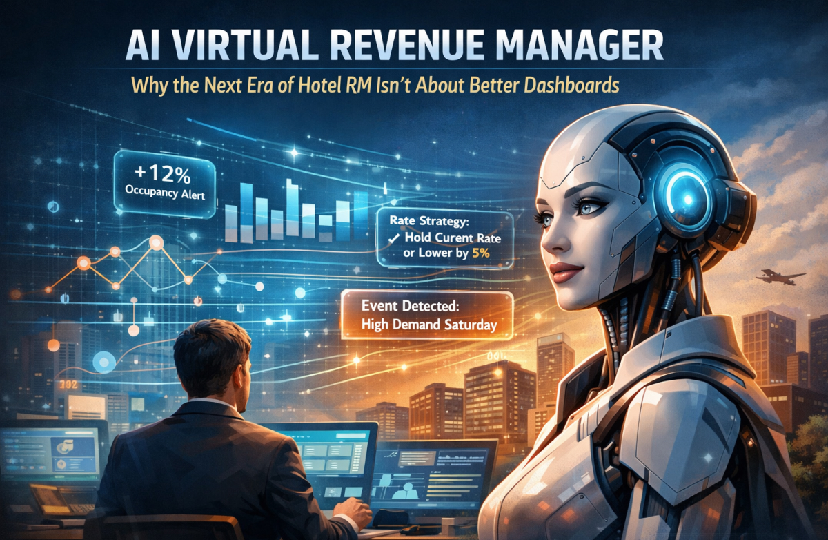 AI Virtual Revenue Manager: Why the Next Era of Hotel RM Isn’t About Better Dashboards