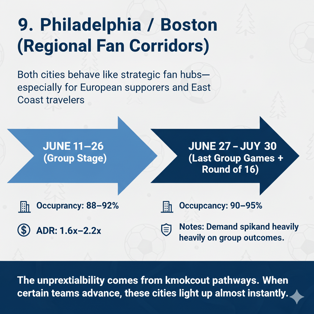 Philadelphia / Boston (Regional Fan Corridors)